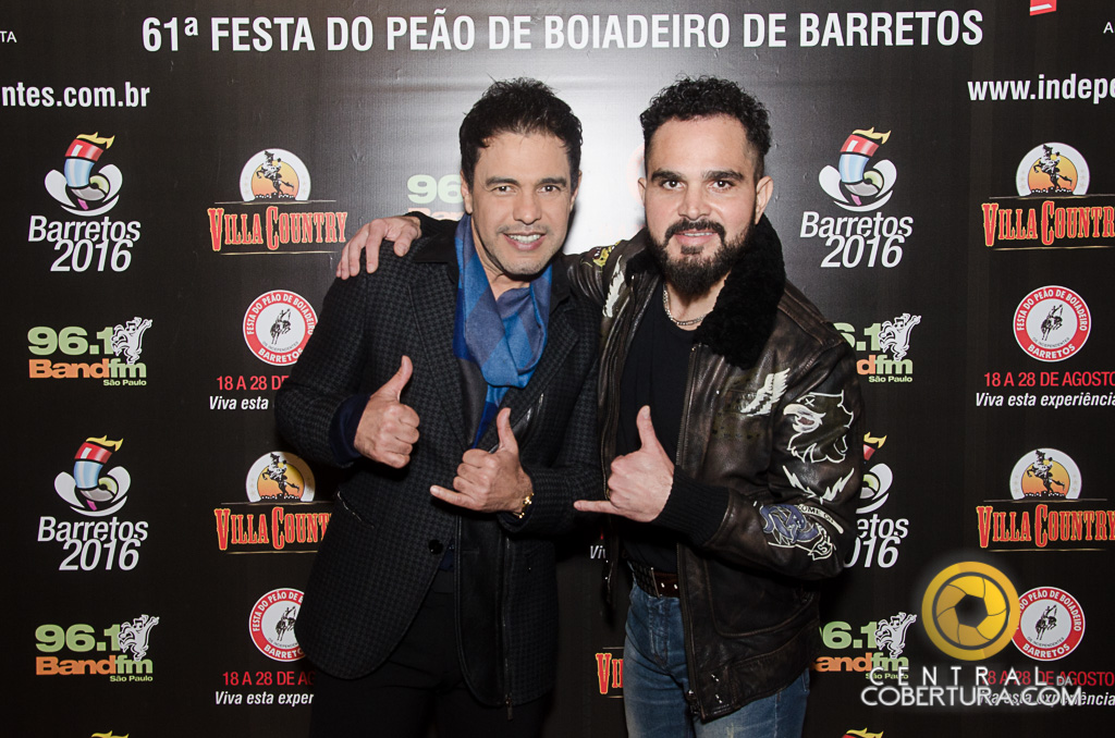 Bastidores no lançamento da Festa do Peão de Barretos 2016